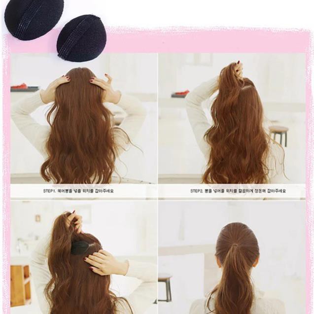 Phụ kiện tóc : 💥độn phồng tóc mái:phụ kiện độn phồng tóc
