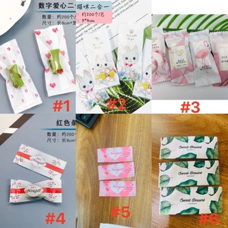 [Nhiều mẫu] túi đựng kẹo nougat 200 chiếc