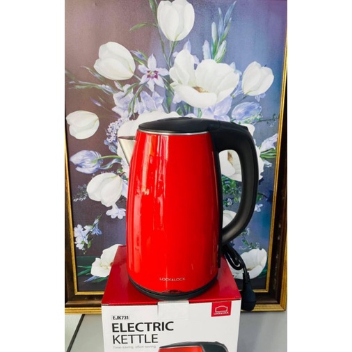 Ấm Đun Siêu Tốc Inox 2 lớp chống nóng Lock&Lock EJK731