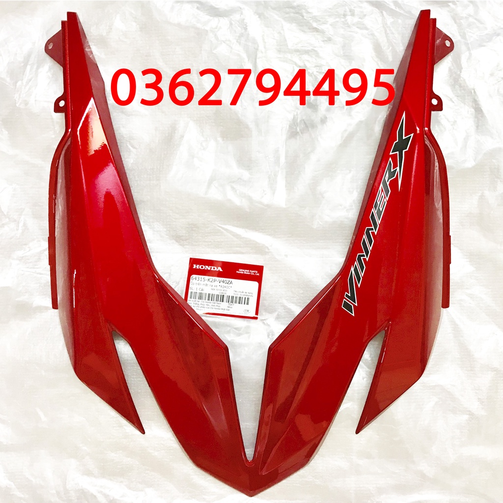 Dàn áo Winner X Đỏ Camo 2021 Zin chính hãng Honda