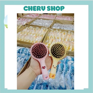 Tóc giả nữ đẹp 💄 FREESHIP 💄 lược chuyên dụng chải tóc lược gương kute