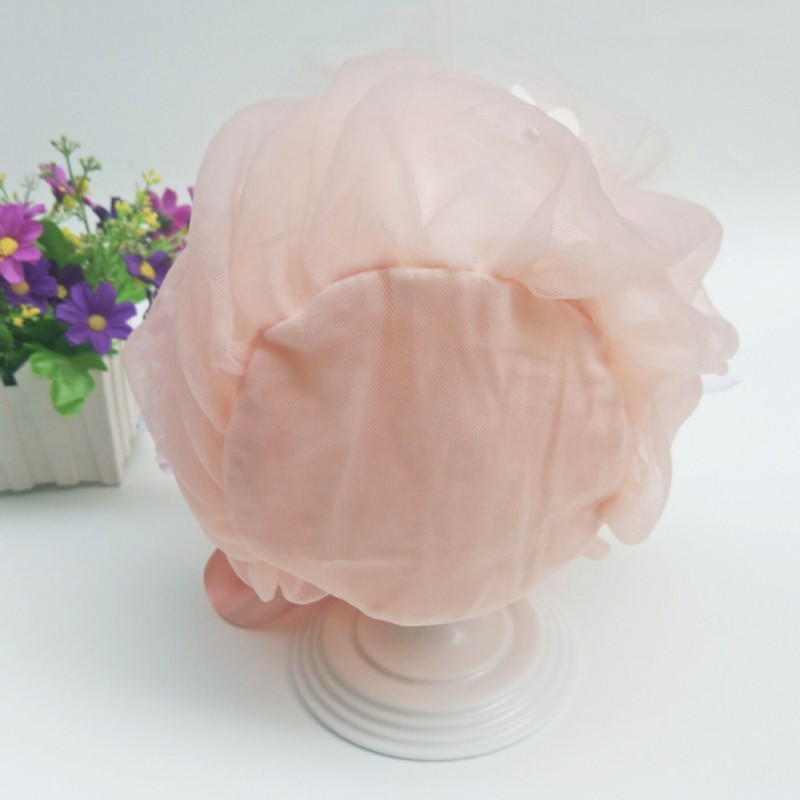 Mũ trùm vải voan dễ thương cho bé