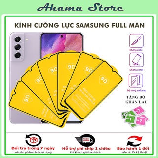 Cường lực samsung M22 M33 M52 M62 M53 S21 Fe Note 10 Lite S10 Lite M31 S20 Fe A10s A20s A30s A50s A13 M13 M12 Kính [9D]