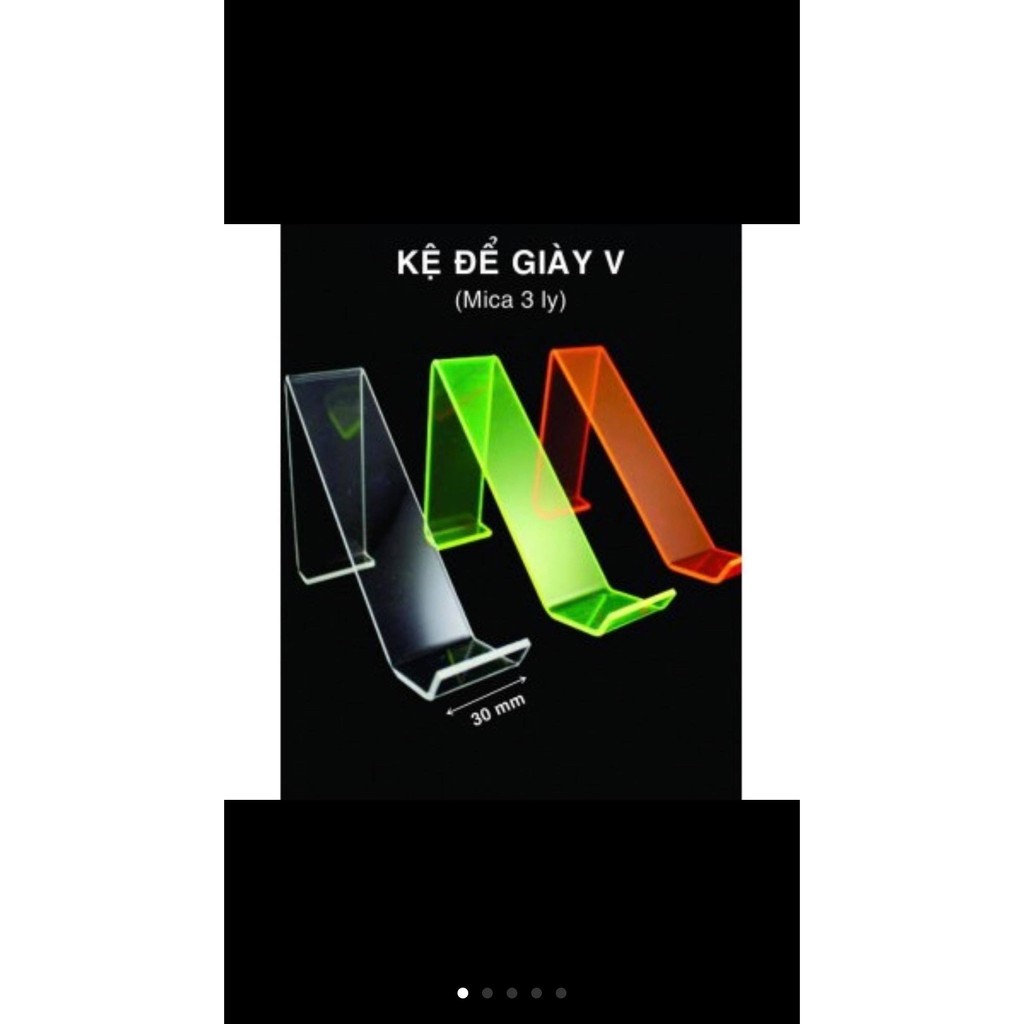 Phụ kiện giày dép, Mika đỡ giày dép