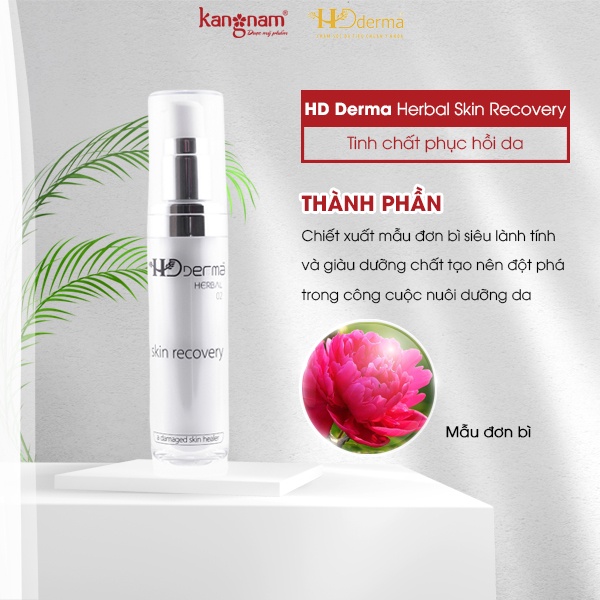 Nước thần phục hồi, trẻ hoá toàn diện HD Derma Herbal Skin Recovery 30ml