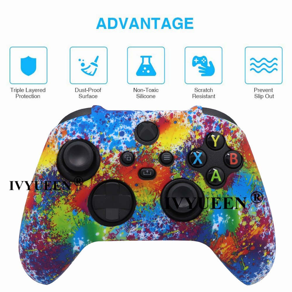 Vỏ Silicon Gel Bảo Vệ Nút Điều Khiển Cho XBox Series S X