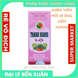Dung dịch xịt mũi thảo dược- Thanh xoang lộ