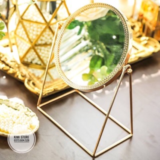 Gương Gold Để Bàn