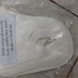 Combo 10 khẩu trang vải su poly 2 da siêu rẻ