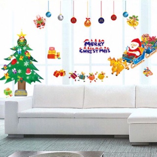 Decal dán tường ông già noel