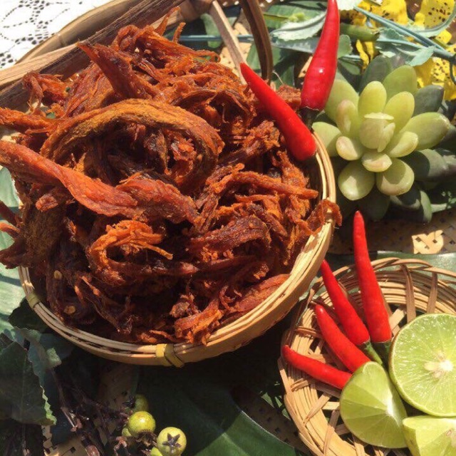 KHÔ BÒ SỢI ĐTFOOD 500G (heo giả bò)