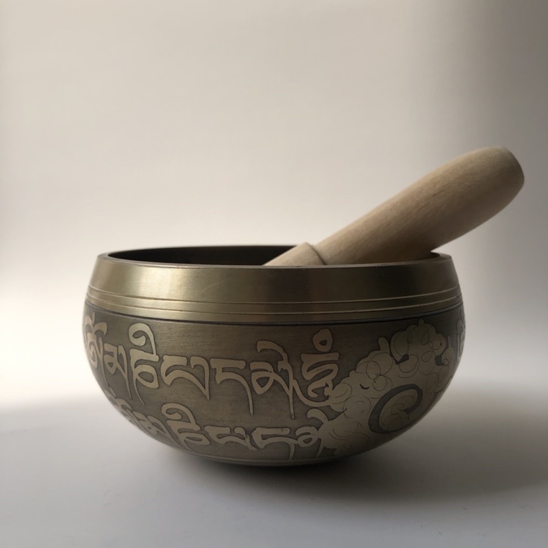 Chuông Xoay Nepal Đồng Vàng - Bồ Đề Shop