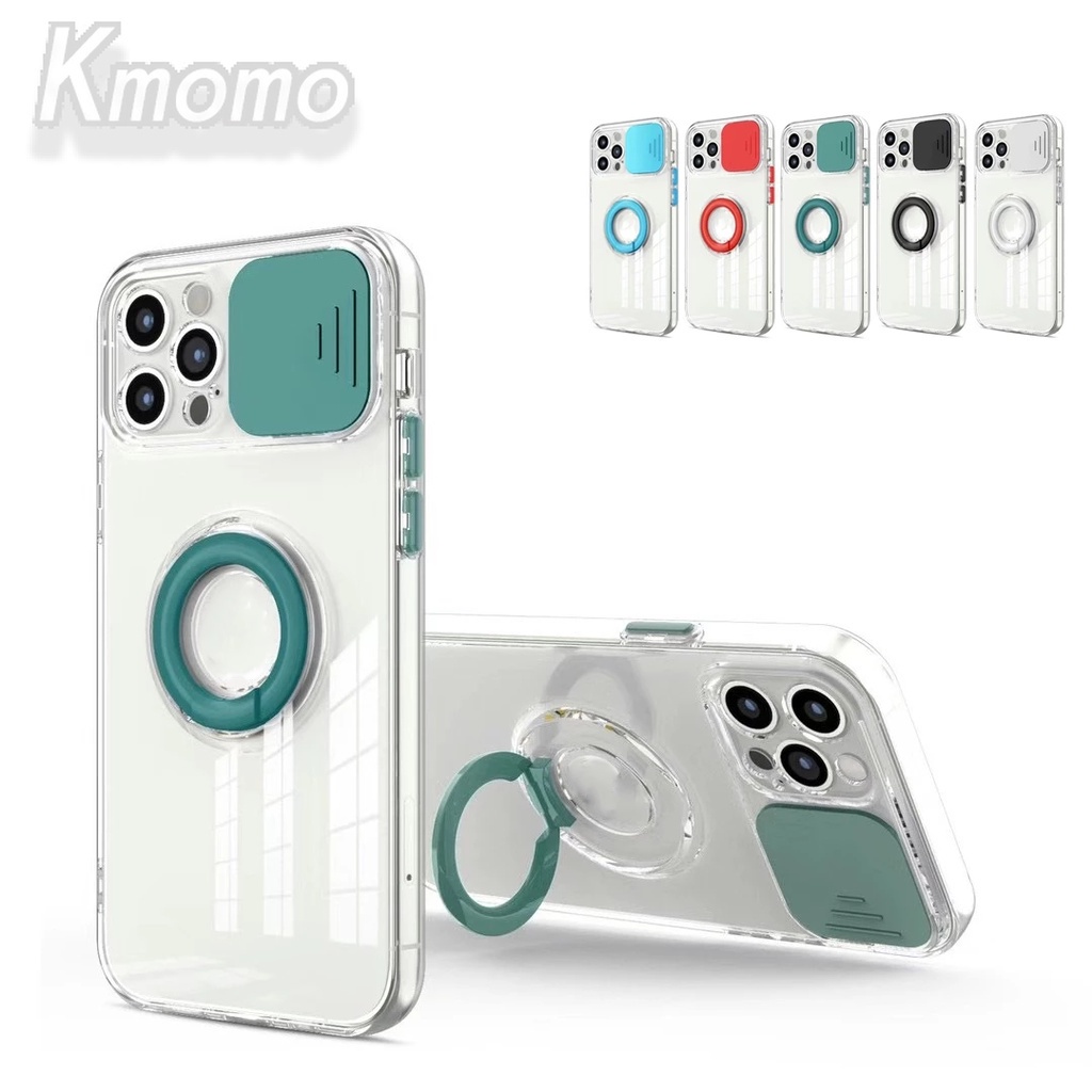 Ốp Điện Thoại TPU Trong Suốt Chống Sốc Có Giá Đỡ Cho Xiaomi 11 Lite 5G NE Mi 11 11T Pro Poco X3 NFC M3 Pro