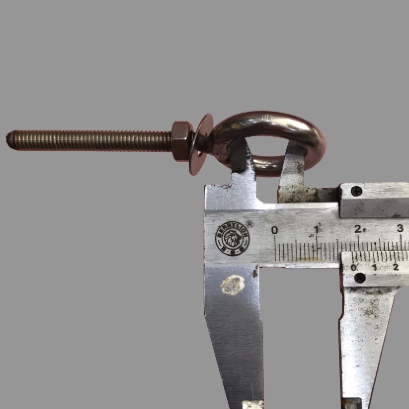 Khoen INOX 304 Bắt Ổ Khoá , Vít hoặc Bulon