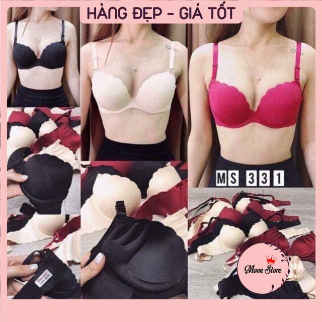 Áo lót nữ có gọng, áo ngực su đúc nâng ngực xước mã 331