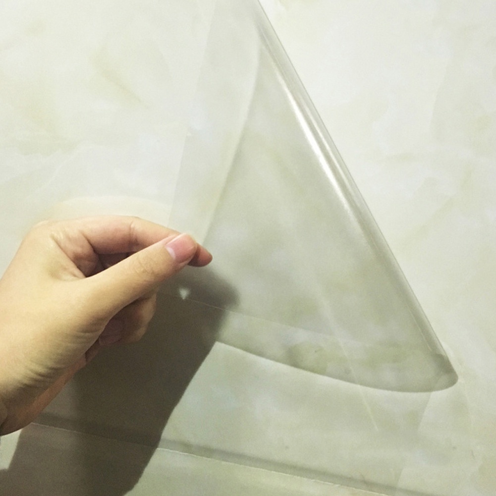 Miếng dán tường nhà bếp trong suốt chống thấm nước/ dầu tiện dụng