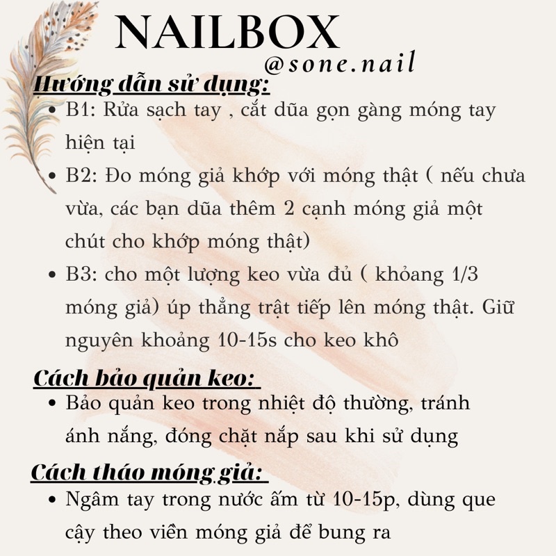 Nailbox móng up thiết kế - Nail hàn đơn giản