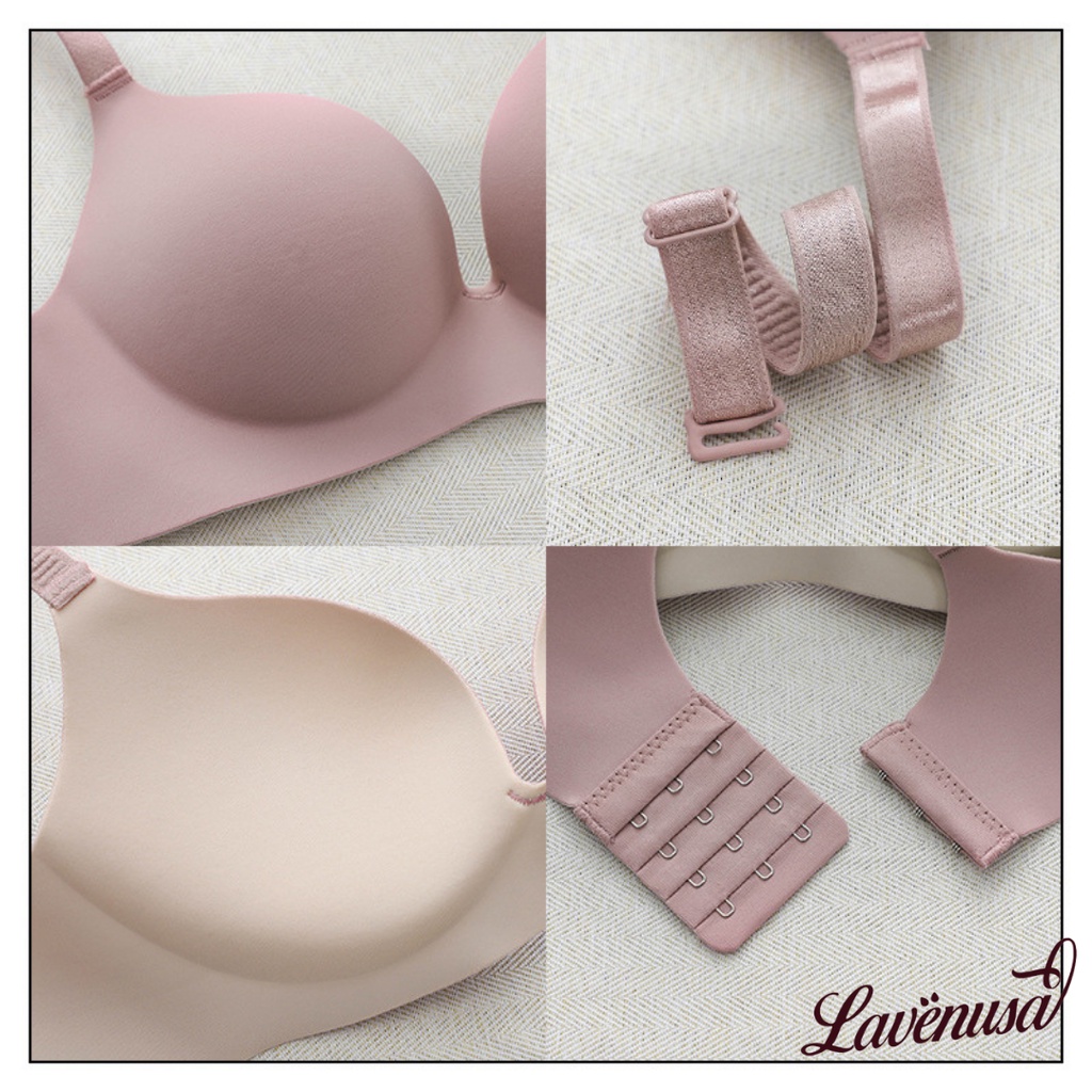 Áo lót su nữ đệm dày cao cấp nâng ngực không gọng hình hoa cúc LAVENUSA AL48