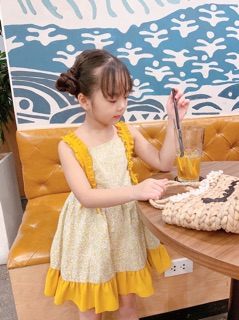 Váy hoa nhí bé gái size đại