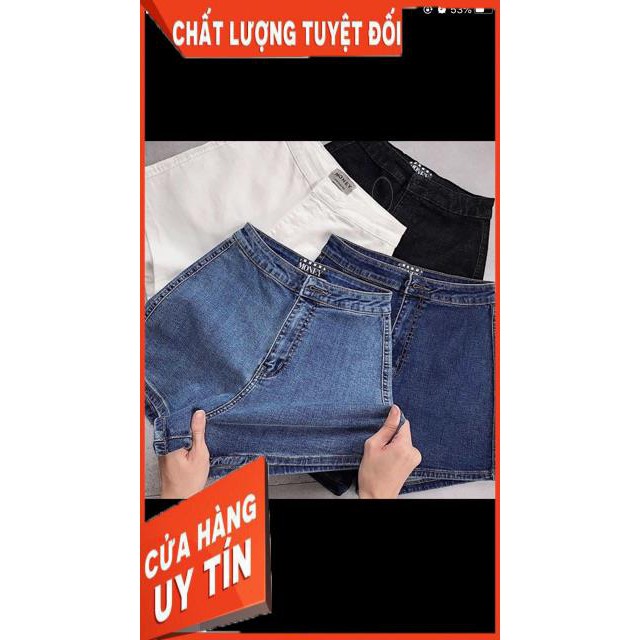 QUẦN SHORT JEANS ÔM LƯNG SIÊU CAO KO TÚI- ảnh thật shop chụp | BigBuy360 - bigbuy360.vn