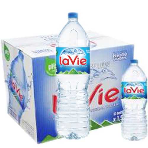 Nước khoáng Lavie 1.5L ( Thùng 12 chai)