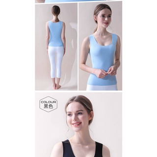 Áo Thun Ba Lỗ Không Tay Chất Lụa Thời Trang Dành Cho Nữ
