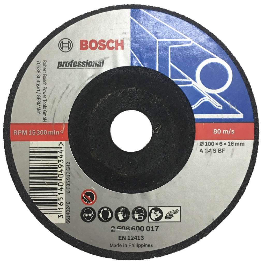 Combo đá cắt sắt + đá mài sắt 100 Bosch