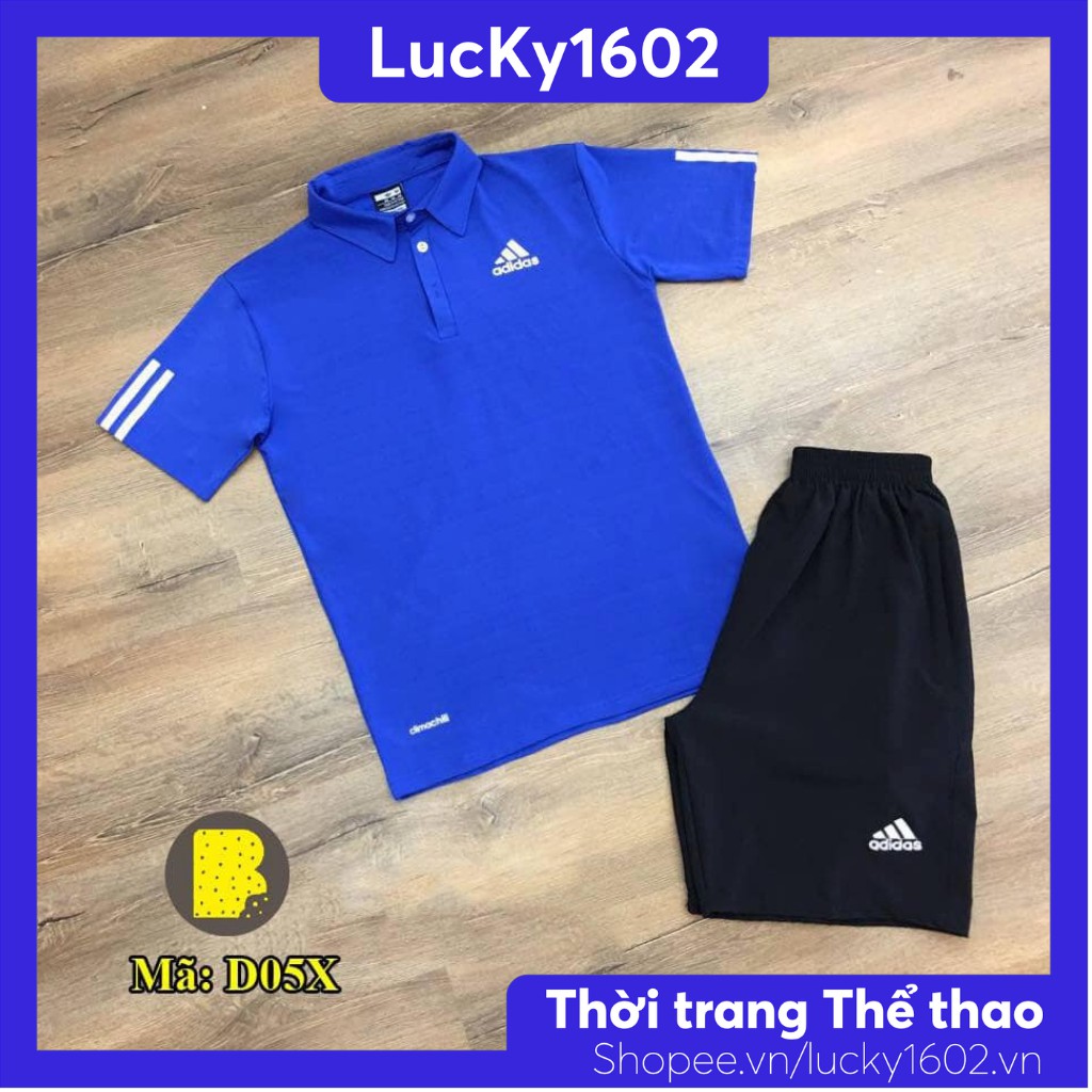 [ Rẻ Vô Đối ] - Bộ Thể Thao Nam Cổ Bẻ Thun Lạnh Cực Mát, Bộ Nam Thể Thao Tập Gym | BigBuy360 - bigbuy360.vn