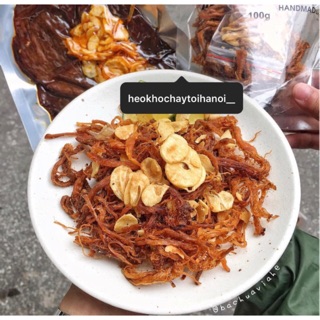 Heo khô cháy tỏi handmade đủ loại dai, thơm, ngon chuẩn vị (tỏi riêng)