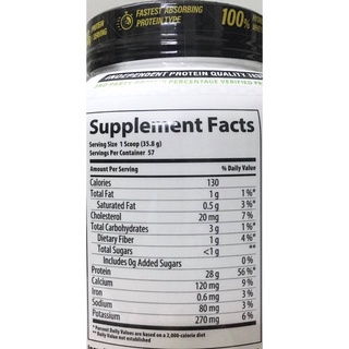 HYDROPURE HYDROLYZED WHEY - WHEY PROTEIN THỦY PHÂN 100% (4.5 LBS)