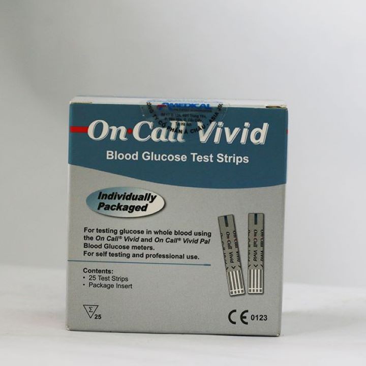 Que thử đường huyết On Call Vivid