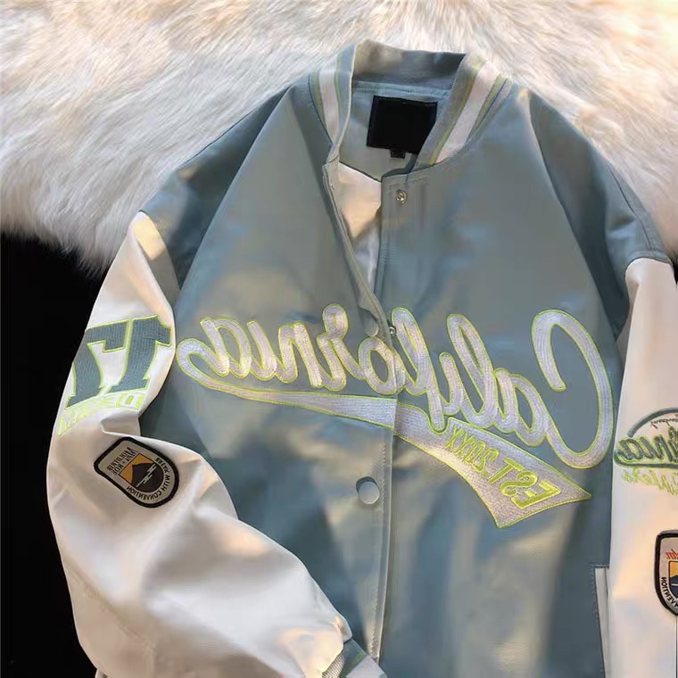 Áo Varsity Jacket California hàng thời trang cao cấp có hình ảnh và video thật