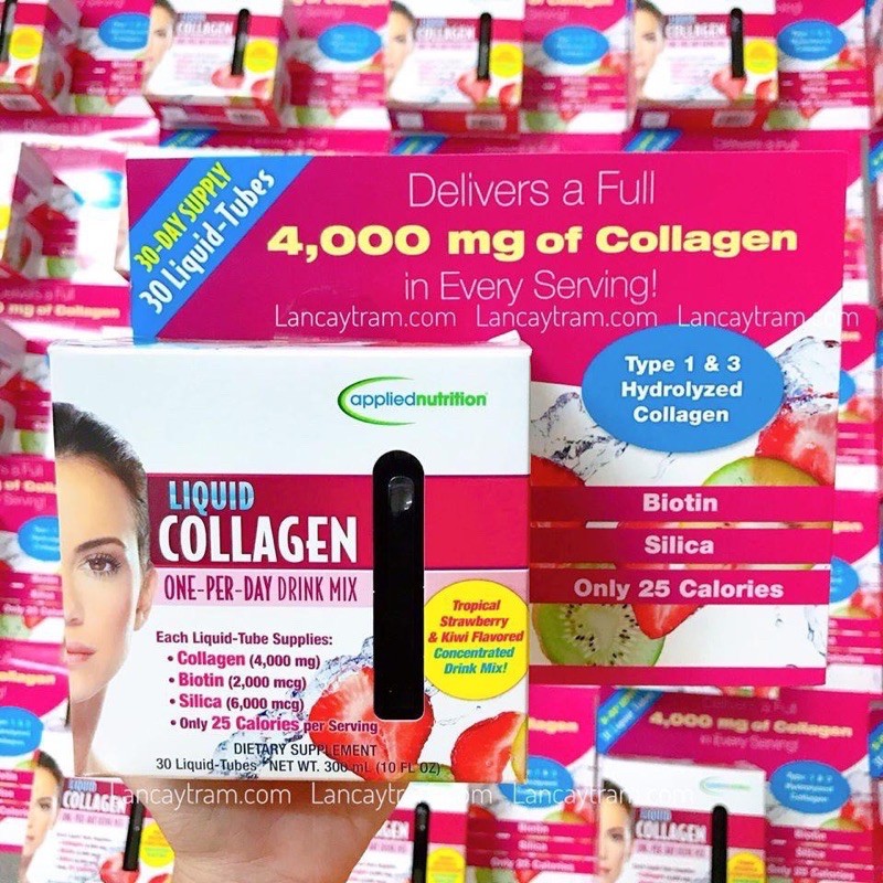 Nước Uống Đẹp Da LIQUID COLLAGEN 30 Ống của Mỹ