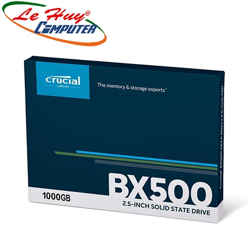 Ổ cứng SSD Crucial BX500 1TB 3D NAND 2.5Inch SATA III CT1000BX500SSD1