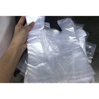 1kg túi nilon pe zin trong có quai