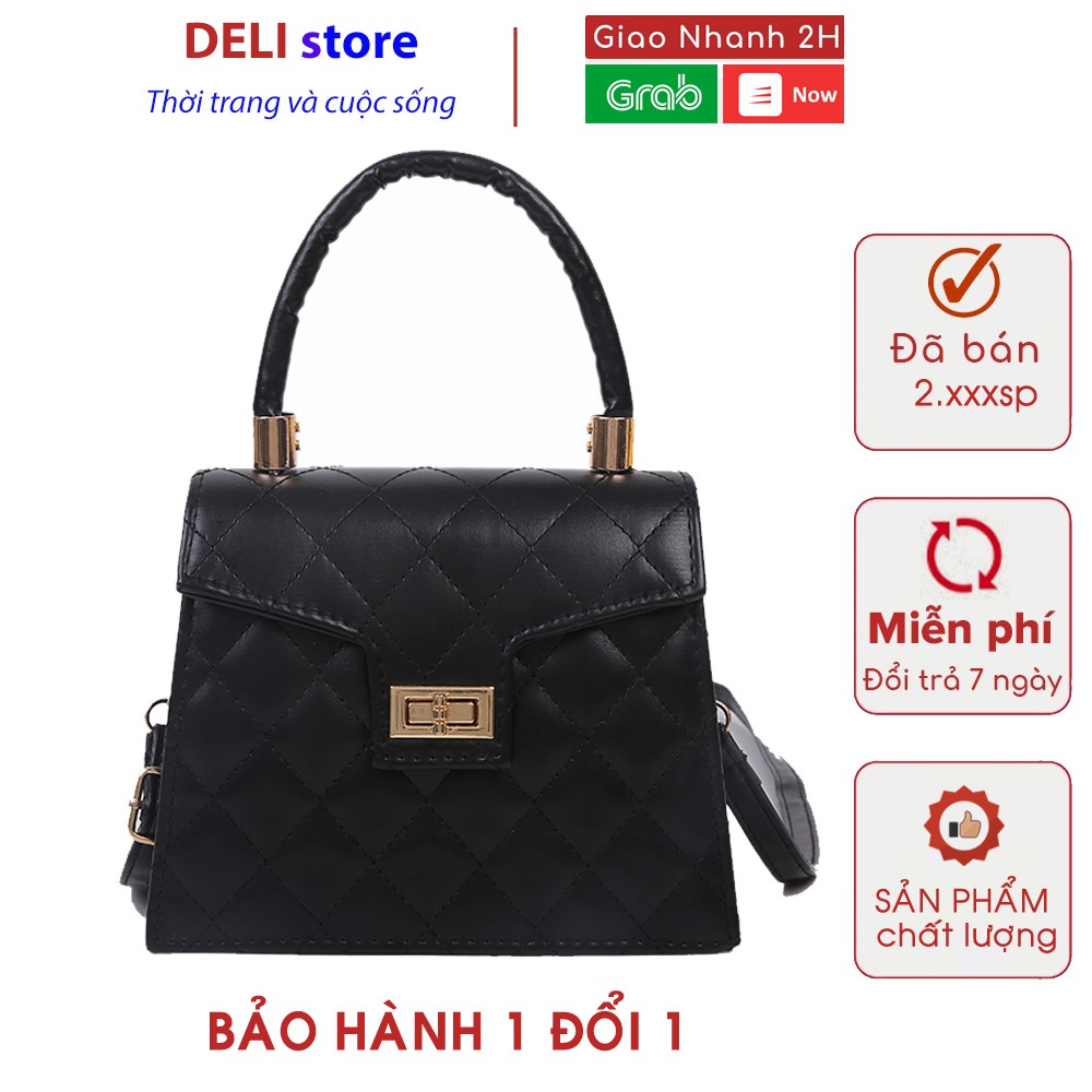 Túi đeo chéo nữ đẹp đi chơi dễ thương thời trang giá rẻ DELI STORE