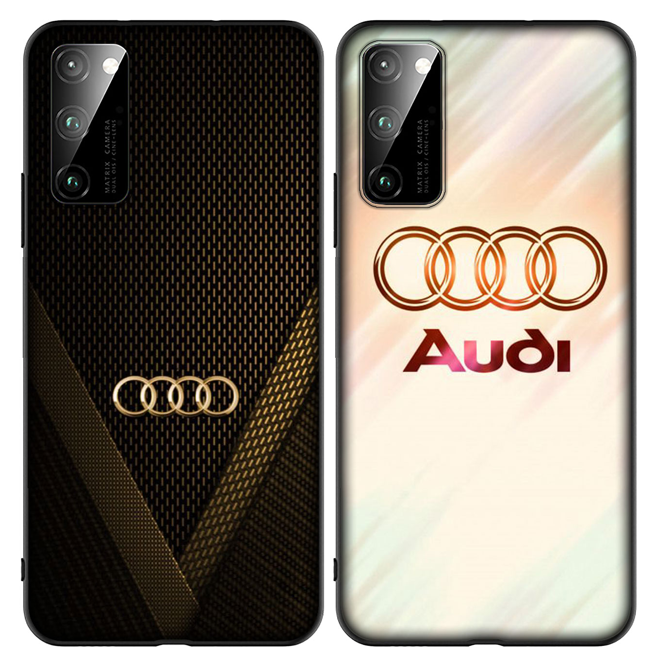 Ốp Điện Thoại Silicon Mềm Hình Logo Audi Cho Samsung Galaxy A9 A8 A7 A6 Plus J8 2018 + A21s A70 M20 A6 + A8 + 6plus