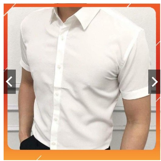 Sơ mi nam, sơ mi nam cộc tay ngắn tay chất vải lụa mềm , mát ,from ôm dáng | BigBuy360 - bigbuy360.vn