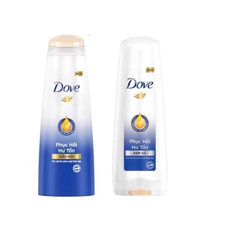Dầu Gội/Xả Dove Phục Hồi Hư Tổn 140g
