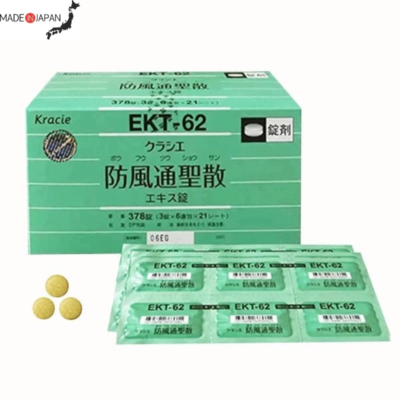 Viên uống giảm cân Kracie EKT-62 Nhật Bản
