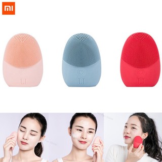 Máy rửa mặt massage jordan & judy vc001 dùng pin aaa bền bỉ lông silicon 2 mặt mềm mại miniso