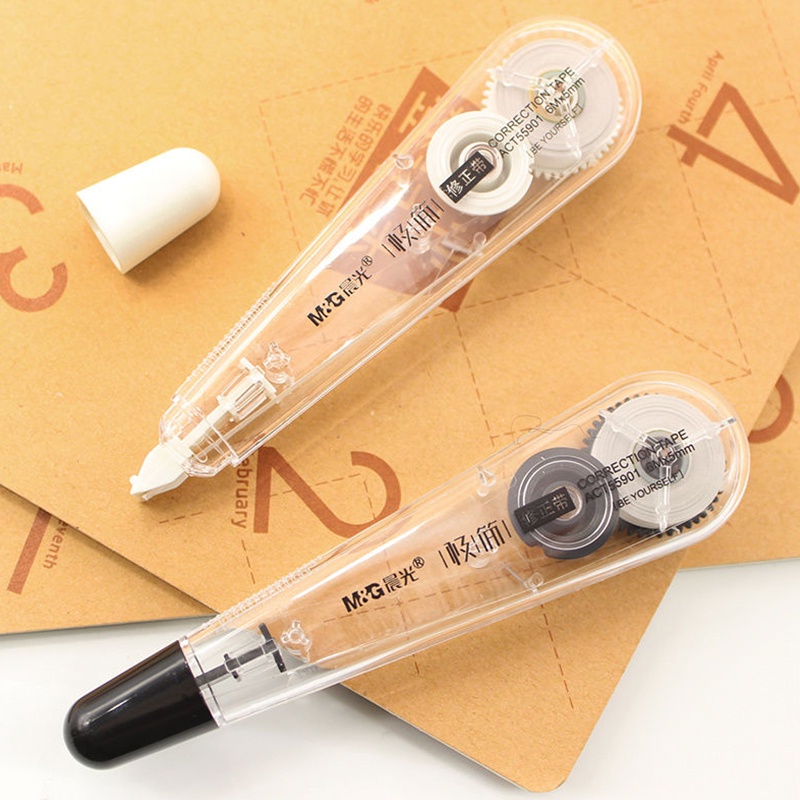 M &amp; G. Băng Keo Xóa Trong Suốt Tối Giản Đa Năng Dài 6M