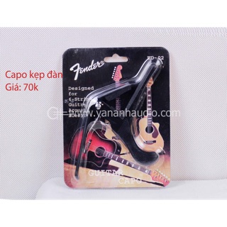 Capo kẹp đàn guitar giá sinh viên kẹp chặt các dây đàn
