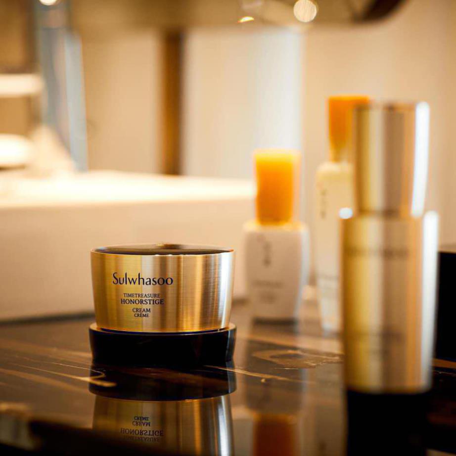 Gói kem linh chi sâm đen quý hiếm sulwhasoo timetreasure honorstige cream 1ml