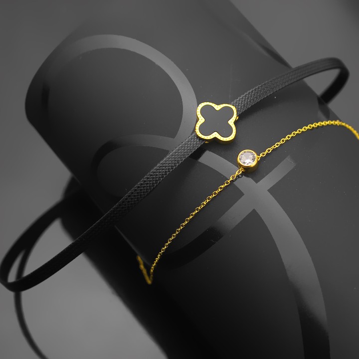 DÂY CHUYỀN TITAN  THỜI TRANG CHOKER TN291 ĐẸP SIÊU BỀN MÀU