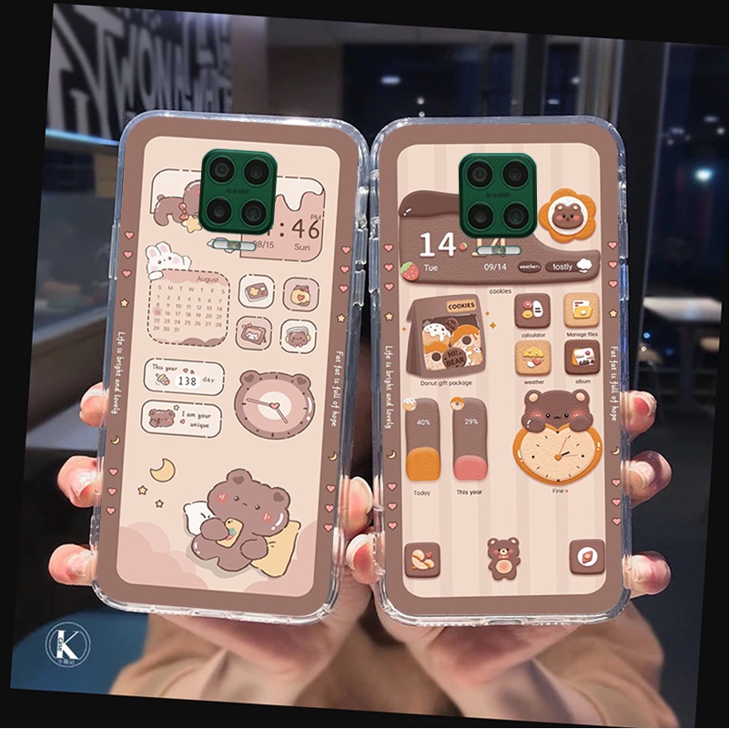 Ốp lưng Vsmart Aris / Aris Pro gấu,thỏ trắng , đồng hồ dễ thương cute cực đẹp