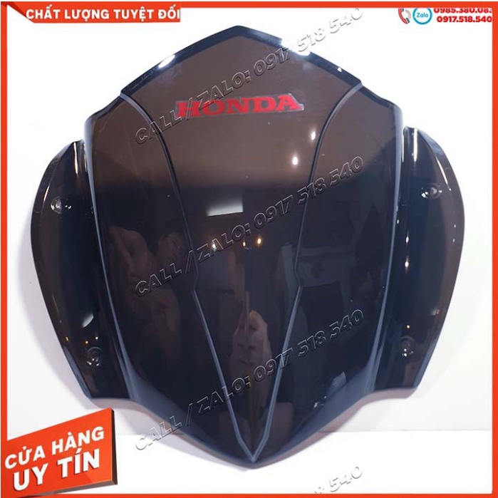 Chắn Gió Sh 2020 Trong Suốt + Tem HONDA Chữ Đỏ Chính Hãng Ảnh thật Sp