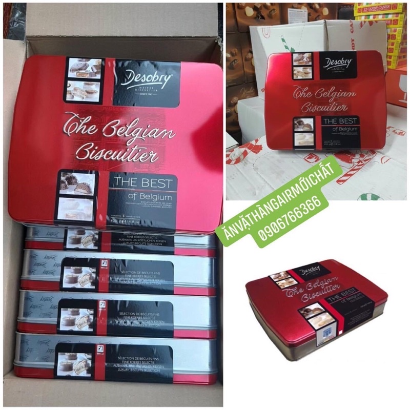 BÁNH QUY BỈ DESOBRY HỖN HỢP SOCOLA 420g