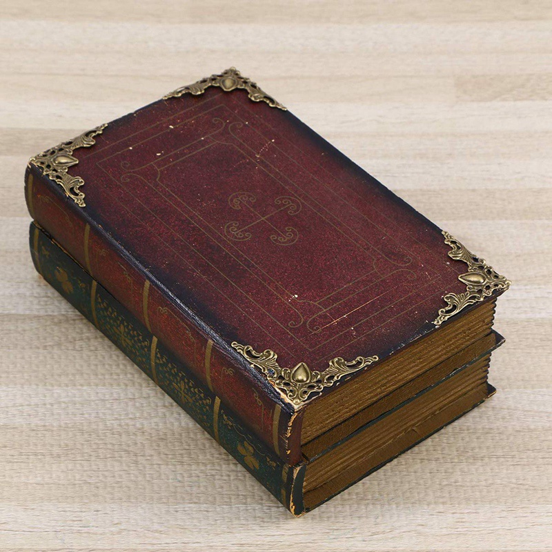 Set 24 Vỏ Bọc Góc Sách Bằng Kim Loại Phong Cách Vintage