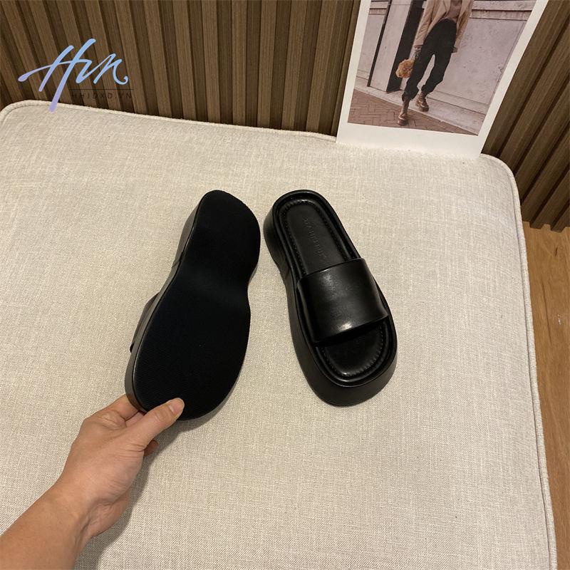 Dép Sandal Đế Dày Phong Cách Hàn Quốc Thời Trang Mùa Hè 2022 Dành Cho Nữ